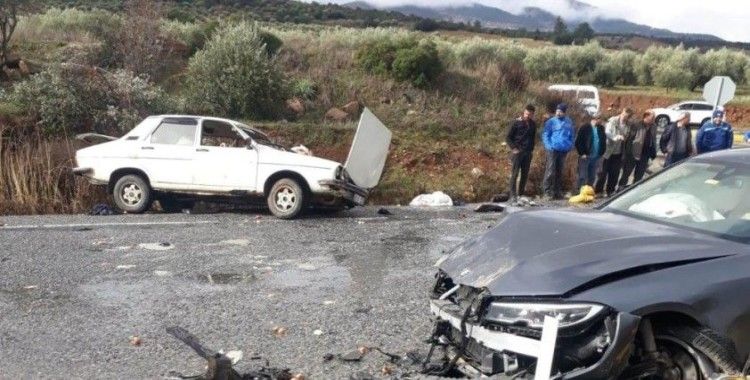Karacasu'da trafik kazası: 1 yaralı