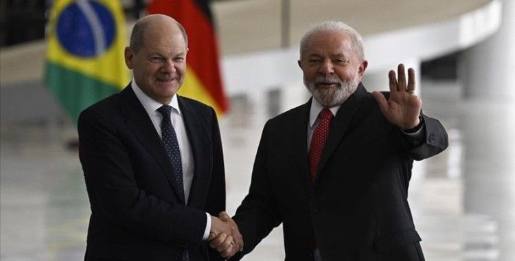 Almanya Başbakanı Scholz, Brezilya'yı ziyaret etti