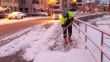 Bilecik'te karla mücadele çalışmaları sabaha kadar sürdü