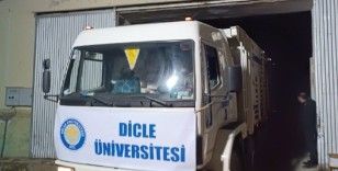 Dicle Üniversitesinden deprem bölgesine destek