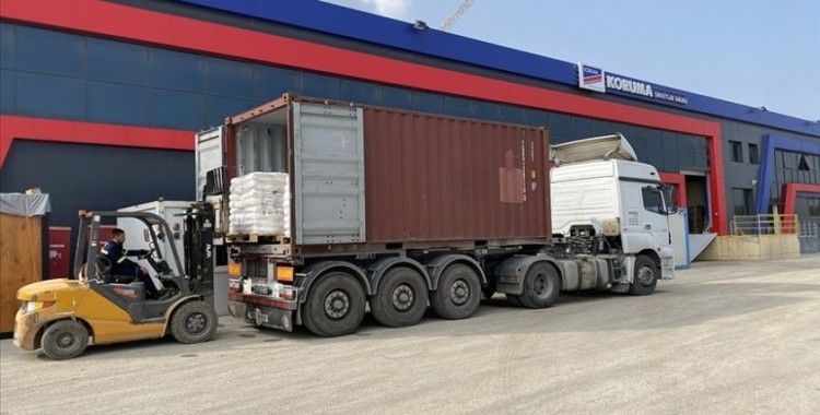 Koruma Şirketler Grubu, deprem sonrası Hatay Kırıkhan'dan ilk ihracatını yaptı