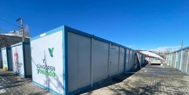 Güngören Belediyesi, Kahramanmaraş Göksun'a 200 konteyner ev kuruyor