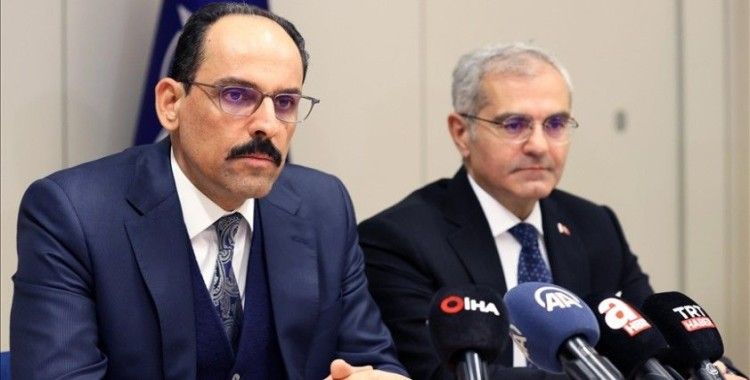 Cumhurbaşkanlığı Sözcüsü Kalın: Türkiye-İsveç-Finlandiya Daimi Ortak Mekanizma Toplantısı olumlu bir havada geçti