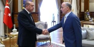 Cumhurbaşkanı Erdoğan, TÜRK-İŞ Başkanı Atalay’ı kabul etti