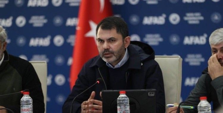 Bakan Kurum: “İstanbul’a 1,5 milyon konutu 5 yılda yapacağız”