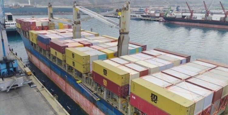 Katar'dan İskenderun'a 522 yaşam konteyneri daha geldi