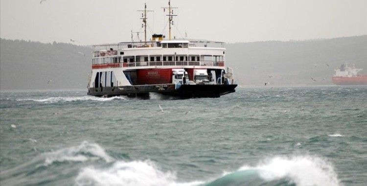 Bozcaada'ya yarınki feribot seferlerinden bazıları fırtına nedeniyle yapılamayacak