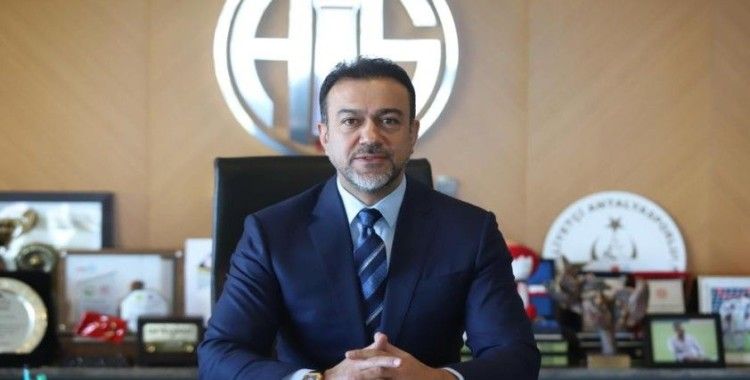 Antalyaspor'da yeni başkan Sabri Gülel