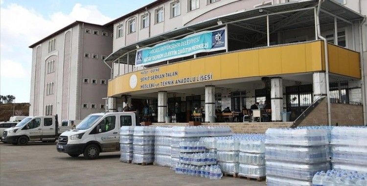 Kocaeli Büyükşehir Belediyesi, Hatay'da 151 mahallede yardım çalışmalarını sürdürüyor