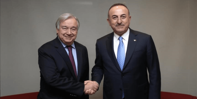 Dışişleri Bakanı Çavuşoğlu, BM Genel Sekreteri Guterres ile telefonda görüştü