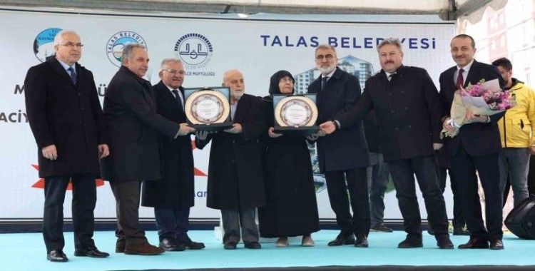 Talas Büyükperdah Camii Yoğun Katılımla Açıldı