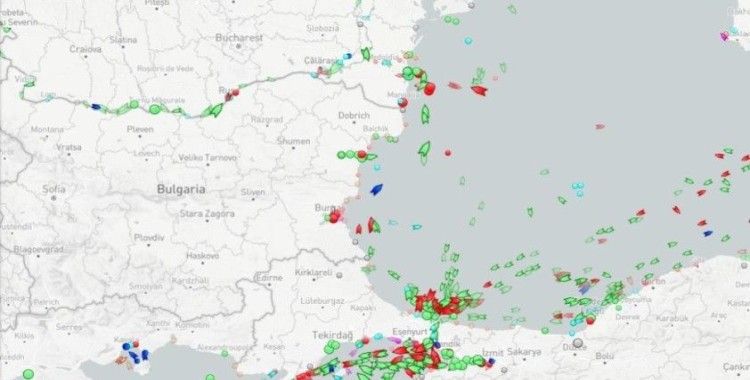 Adı Haarp iddiasıyla gündeme gelen savaş gemisi Zonguldak açıklarında