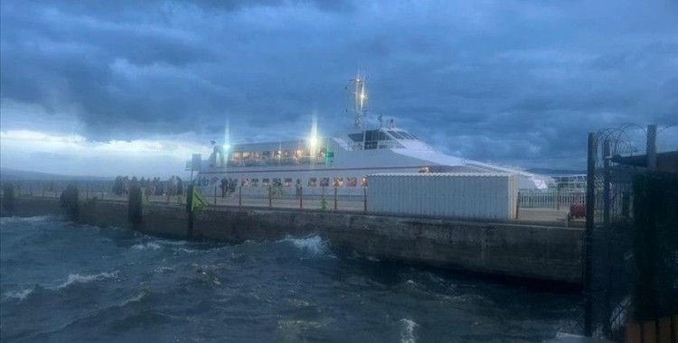 Bursa-İstanbul deniz otobüsü seferlerinden bazıları iptal edildi