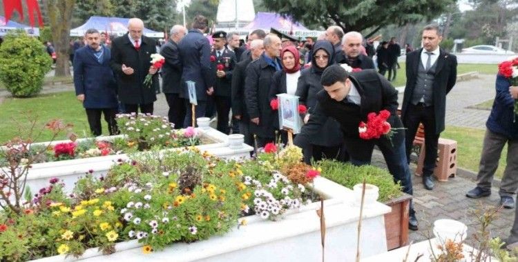 Bafra’da şehitler dualarla anıldı
