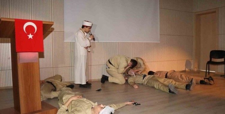 Yusuf Ziyabey Lisesi Çanakkale ruhunu yansıttı