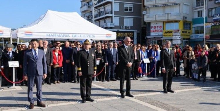 Marmaris’te Çanakkale Zaferi törenlerle kutlandı
