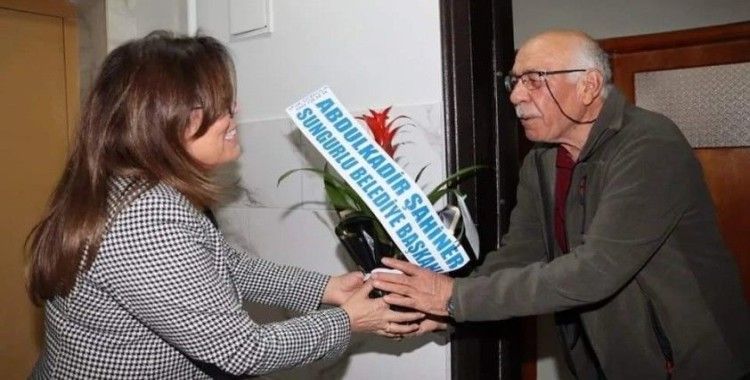 Sungurlu Belediyesi şehit ailelerini unutmadı
