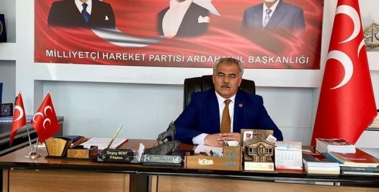 MHP Ardahan İl Başkanı Mert: "Hizmet için yola çıktık"

