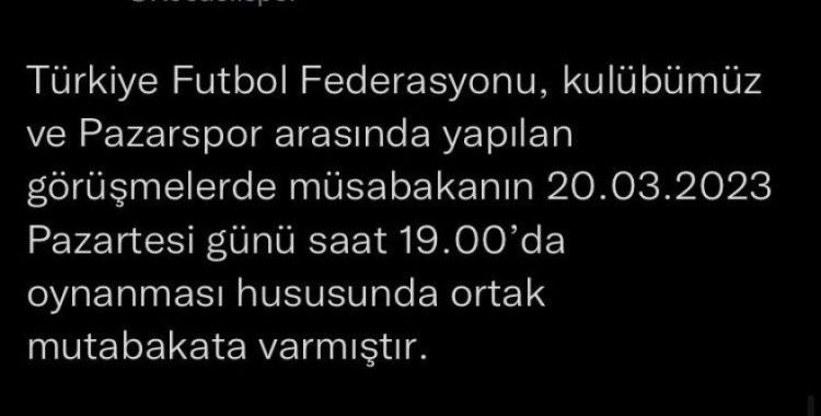 Hava muhalefeti seyahati engelledi, Kocaelispor-Pazarspor maçı ertelendi
