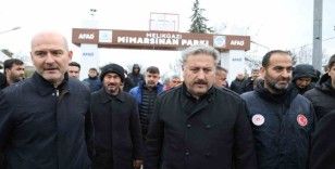 Başkan Palancıoğlu, Bakan Soylu ile Çarşıda İnceleme Yaptı
