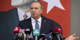 Memleket Partisi Genel Başkanı İnce, cumhurbaşkanlığı adaylığı için yarın YSK'ya başvuracak