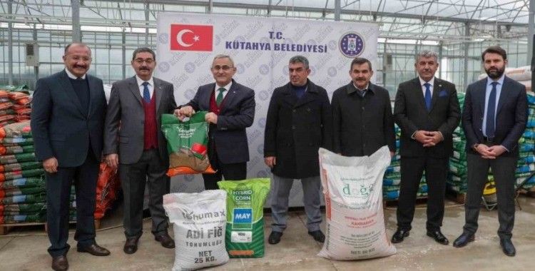 Belediyeden üreticiye tohum desteği
