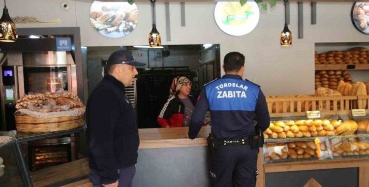 Toroslar’da fırınlara Ramazan denetimi
