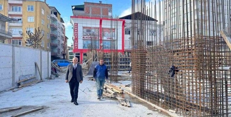 Suluova Yaşam Merkezi inşaatı yükselmeye başladı
