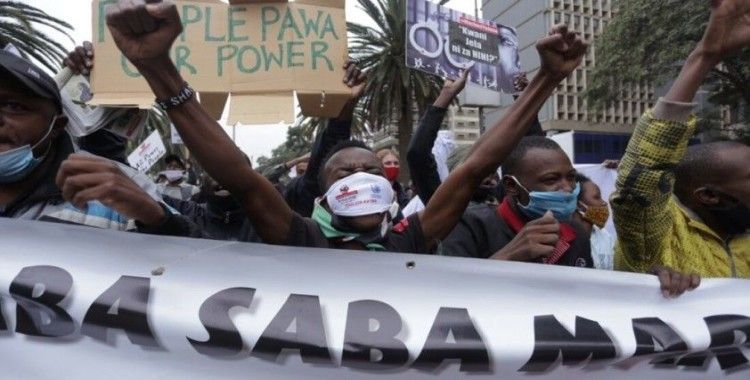 Kenya'da hükümet karşıtı protesto: 24 gözaltı, 1 yaralı