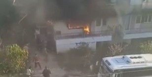Serik'te yanan ev küle döndü