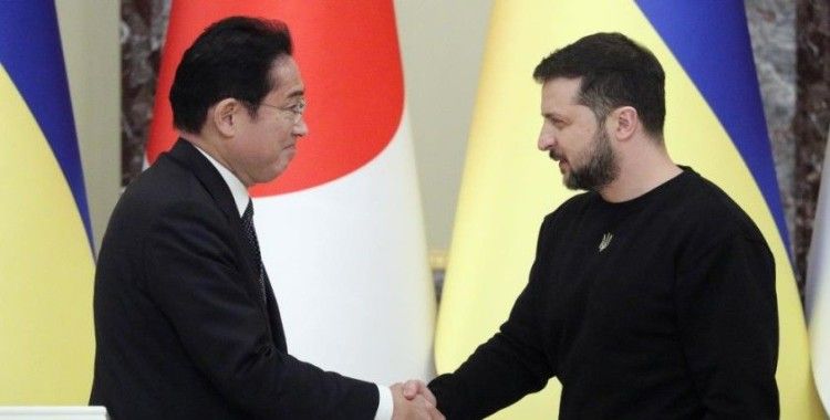 Zelenskiy, Japonya Başbakanı Kishida ile bir araya geldi