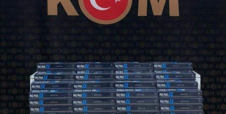 Kars’ta kaçak sigara ele geçirildi