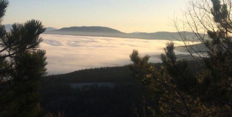 Mudurnu’da sis manzarası
