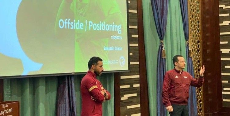 Bahattin Duran, Suudi Arabistan'da hakemlere eğitim verdi