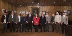 EPDAD ekibinden Rektör Çomaklı’ya ziyaret
