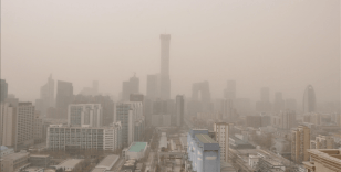 Çin'de 'kum fırtınası' uyarısı