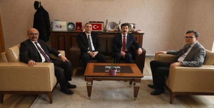 Vali Vekili Güney’den Rektör Tekin’e tebrik ziyareti
