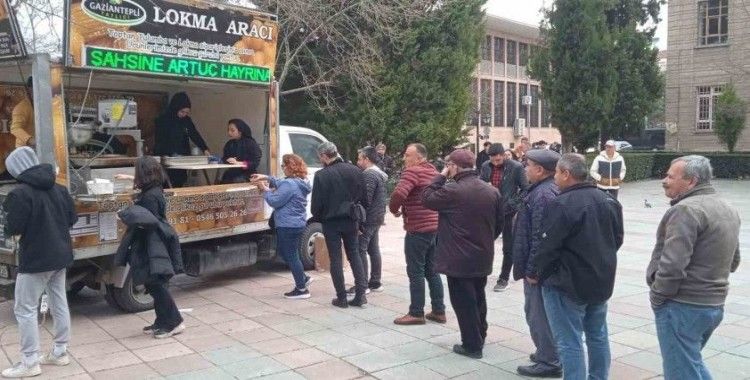 Ramazan öncesi lokma hayrı etkinliği
