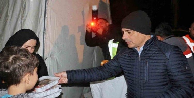 Başkan Söğüt, ilk sahuru Kahramanmaraş’ta yaptı