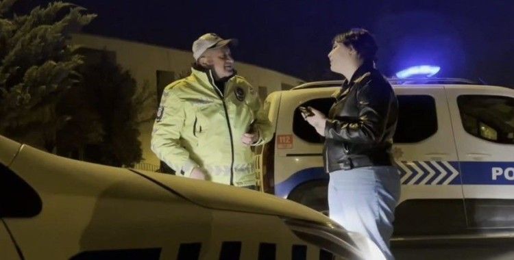 Alkollü sürücünün arkadaşı, polis ekiplerini Arka Sokaklar dizisi oyuncularına benzetti
