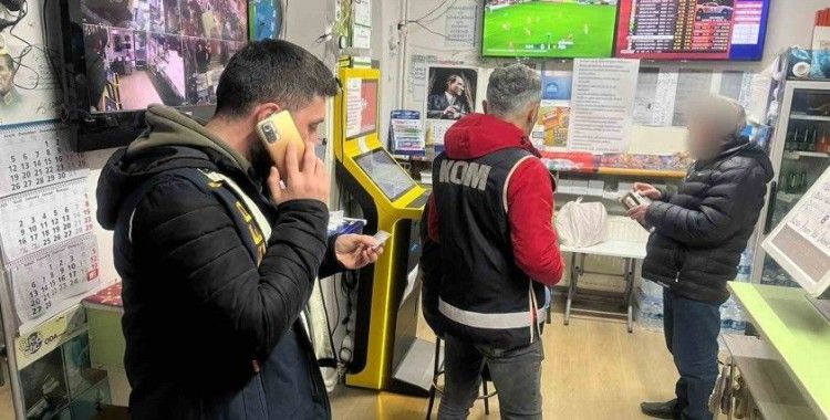 Sinop’ta kumar baskınında 5 kişiye suçüstü