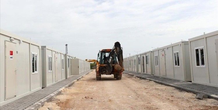 Adana'da 2 bin kişilik konteyner kent kuruluyor