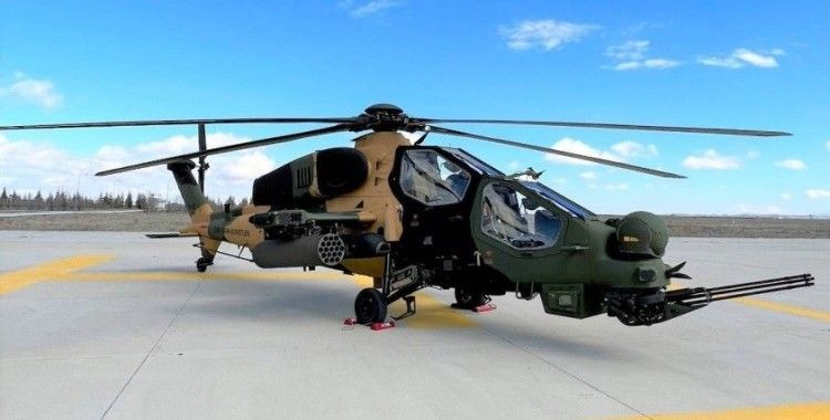 TSK, 58’inci Atak helikopterini envanterine kattı
