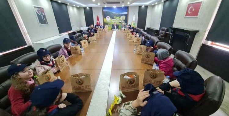 Öğrencilerden Ormancılık Haftası ziyareti
