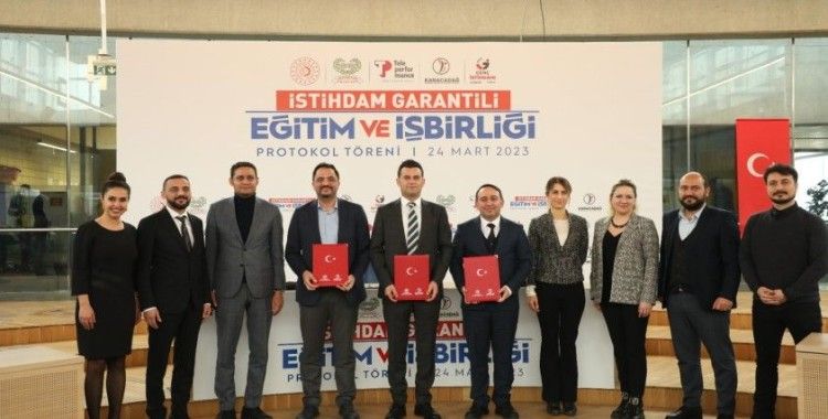 İstihdam garantili eğitim ve iş birliği protokolü