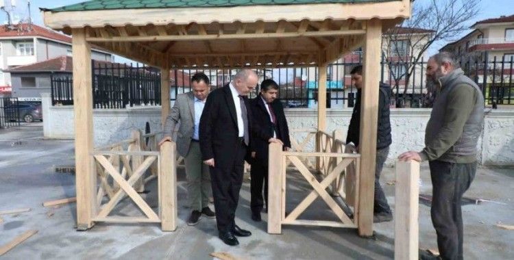 Başkan Özlü çalışmaları yerinde inceledi
