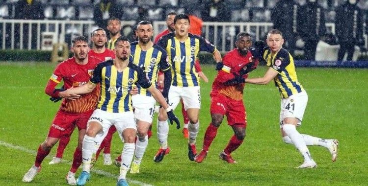Ziraat Türkiye Kupası: Kayserispor, yarı final hesabında
