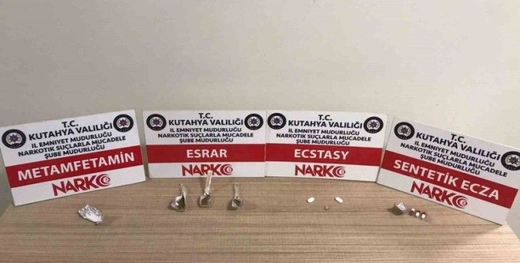 Kütahya’da 2 uyuşturucu satıcısı tutuklandı