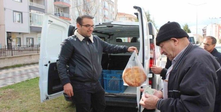 Tavşanlı’da 8 TL’ye Ramazan pidesi
