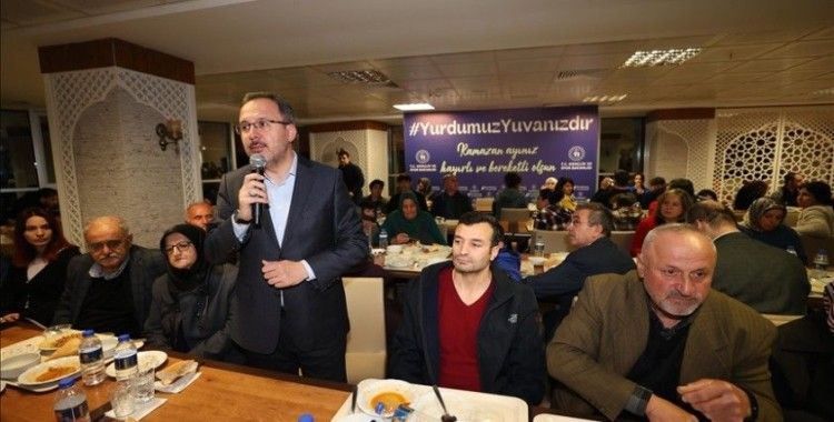 Bakan Kasapoğlu: Tüm kurum ve kuruluşlarımızla yanınızdayız